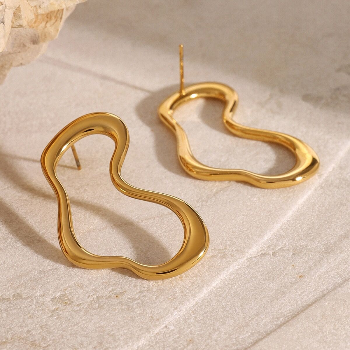 Boucles D'oreilles Plaqué Ogn074-1 thumbnail 4