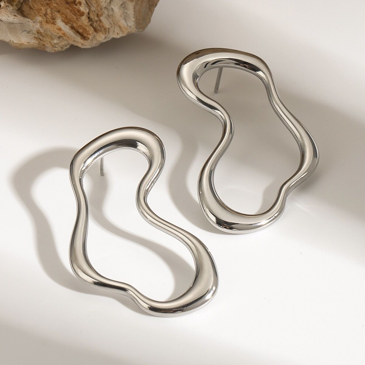 Boucles D'oreilles Plaqué Or Ogn074-2 thumbnail 4