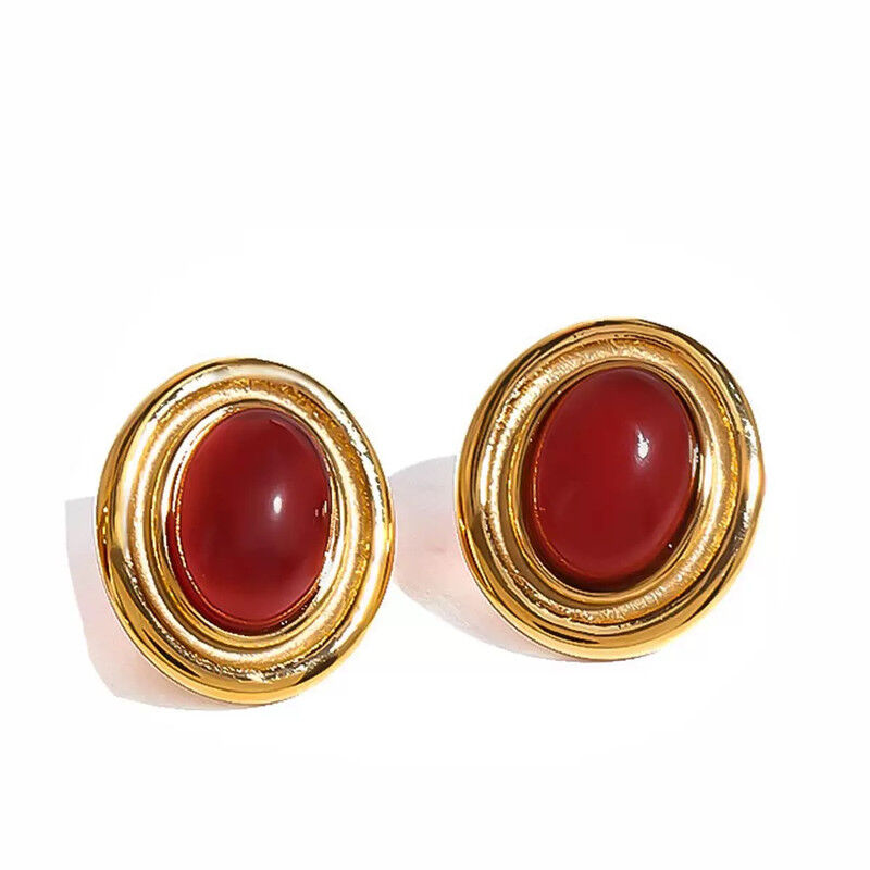 Boucles D'oreilles Plaqué Or Ogn083