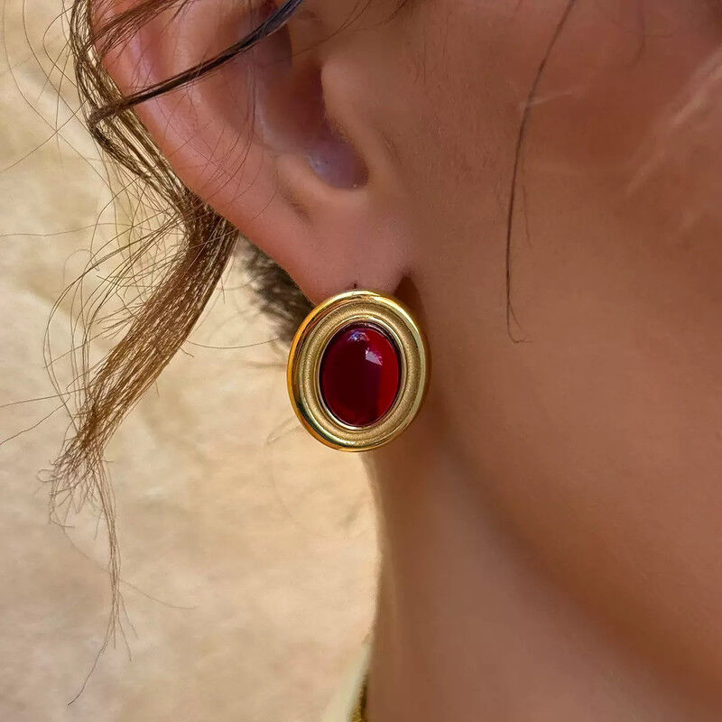Boucles D'oreilles Plaqué Or Ogn083