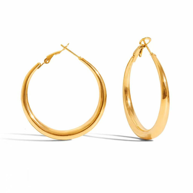 Boucles D'oreilles Plaqué Or Ogn105-1