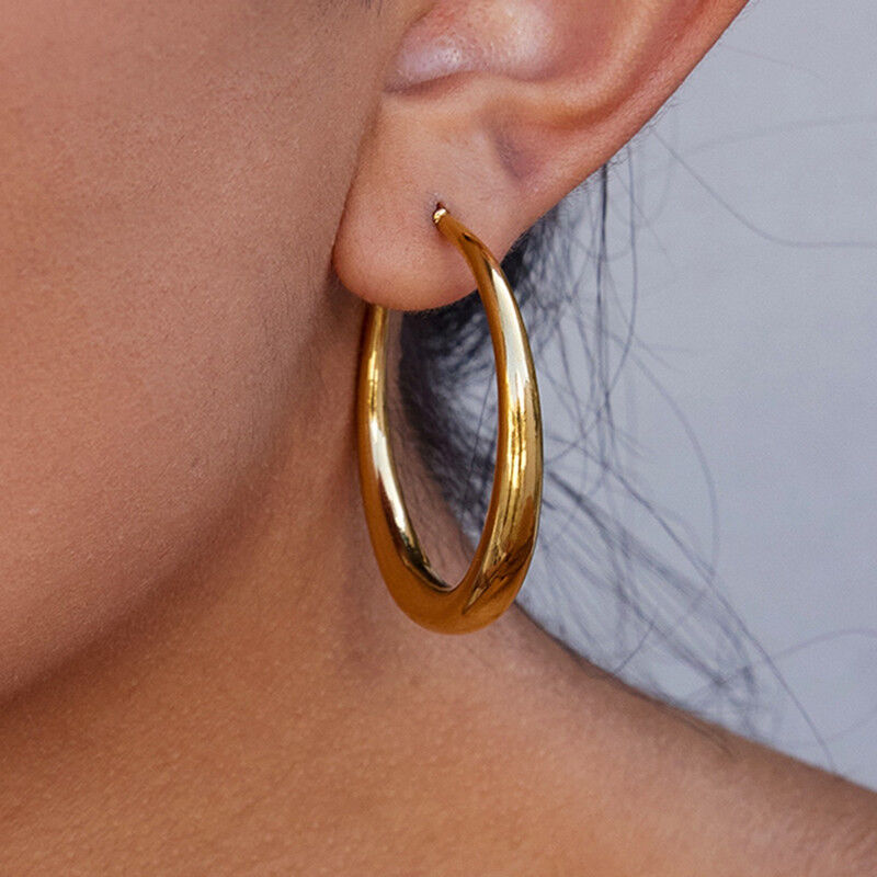 Boucles D'oreilles Plaqué Or Ogn105-1 thumbnail 3