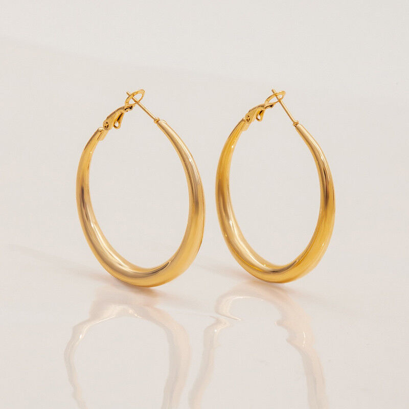 Boucles D'oreilles Plaqué Or Ogn105-1 thumbnail 4