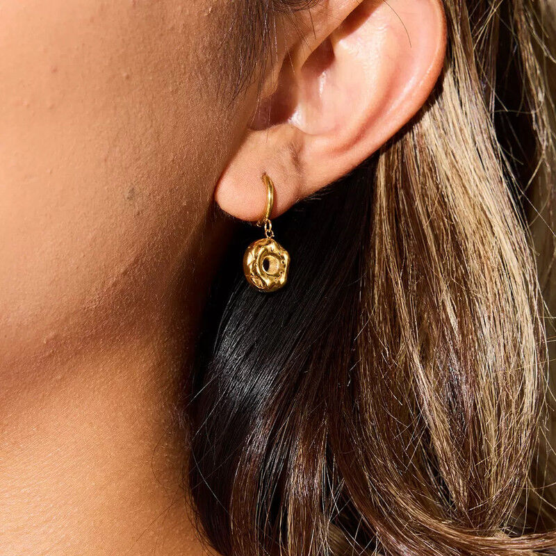 Boucles D'oreilles Plaqué Or Ogn116-1