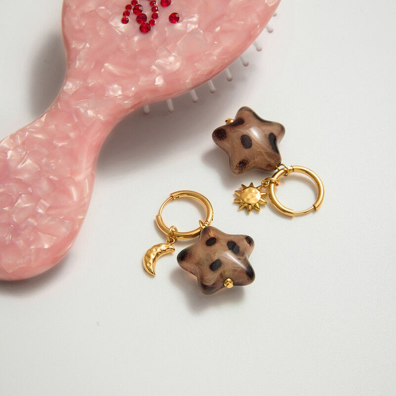Boucles D'oreilles Plaqué Or Ogn122 thumbnail 4