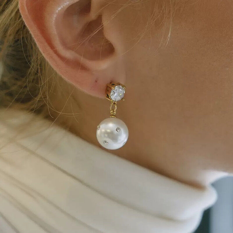 Boucles D'oreilles Plaqué Or Ogn131