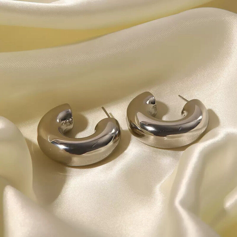 Boucles D'oreilles Plaqué Or Osn001 thumbnail 3