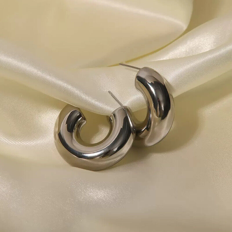 Boucles D'oreilles Plaqué Or Osn001 thumbnail 4