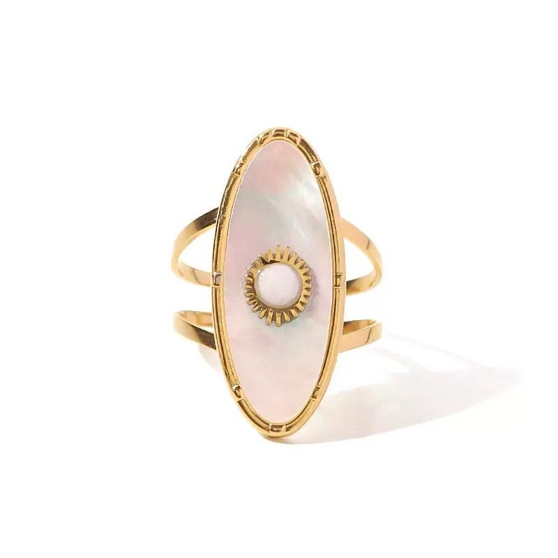 Bague Plaqué  Or Rgn050