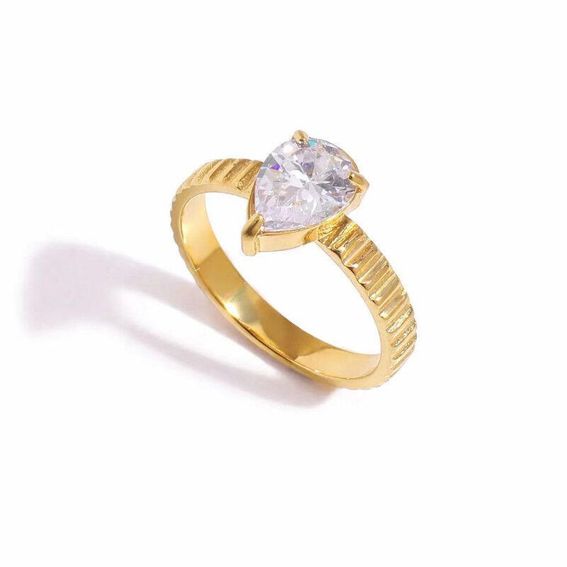 Bague Plaqué Or Rgn089 thumbnail 1