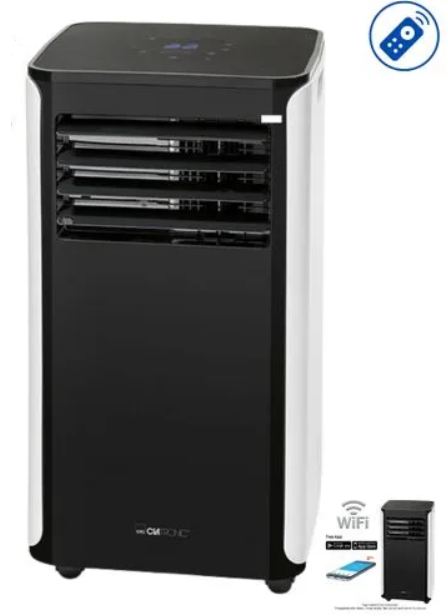 Clatronic Climatiseur Mobile - Wifi - 9000 BTU CL3716 Blanc