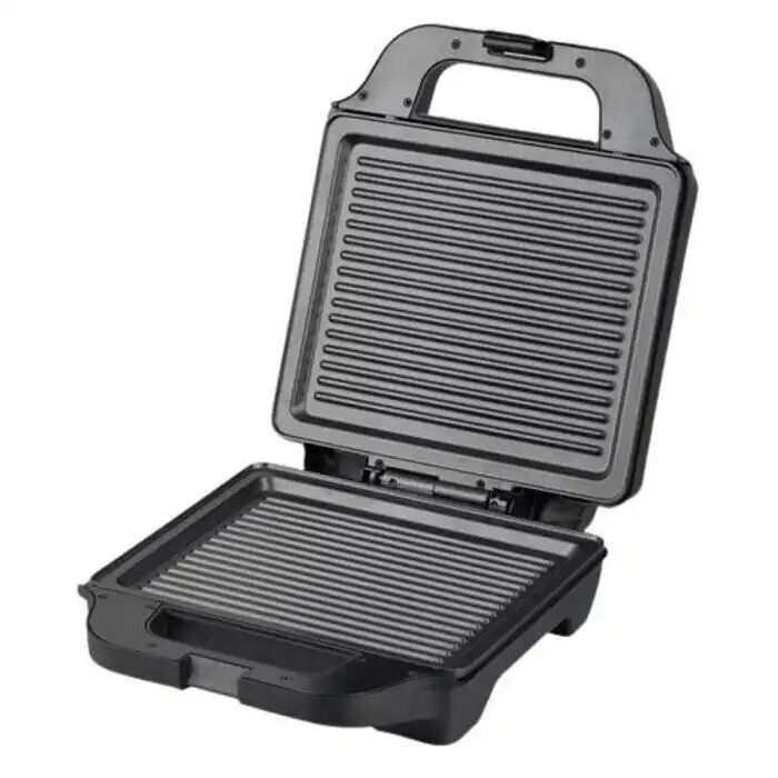 Grill Panini En Acier Inoxydable Antiadhésif En Granite - 1400w thumbnail 3