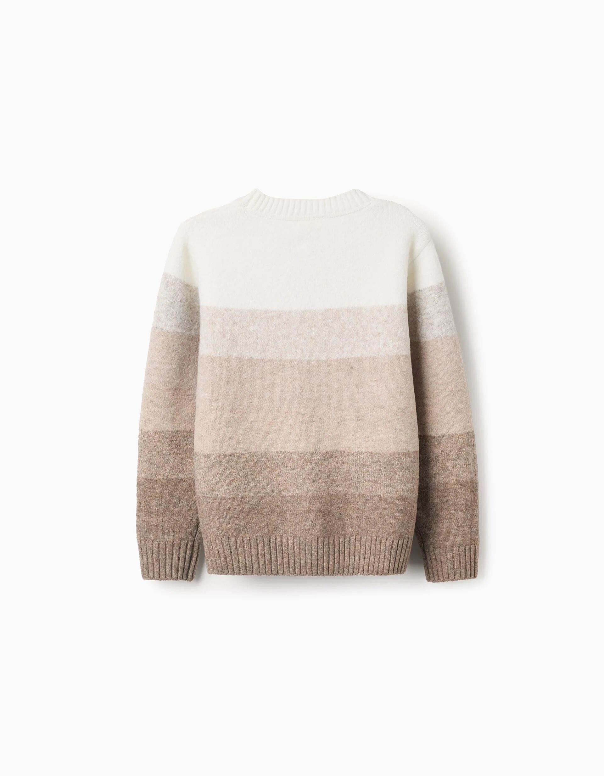 Pull En Maille Dégradée