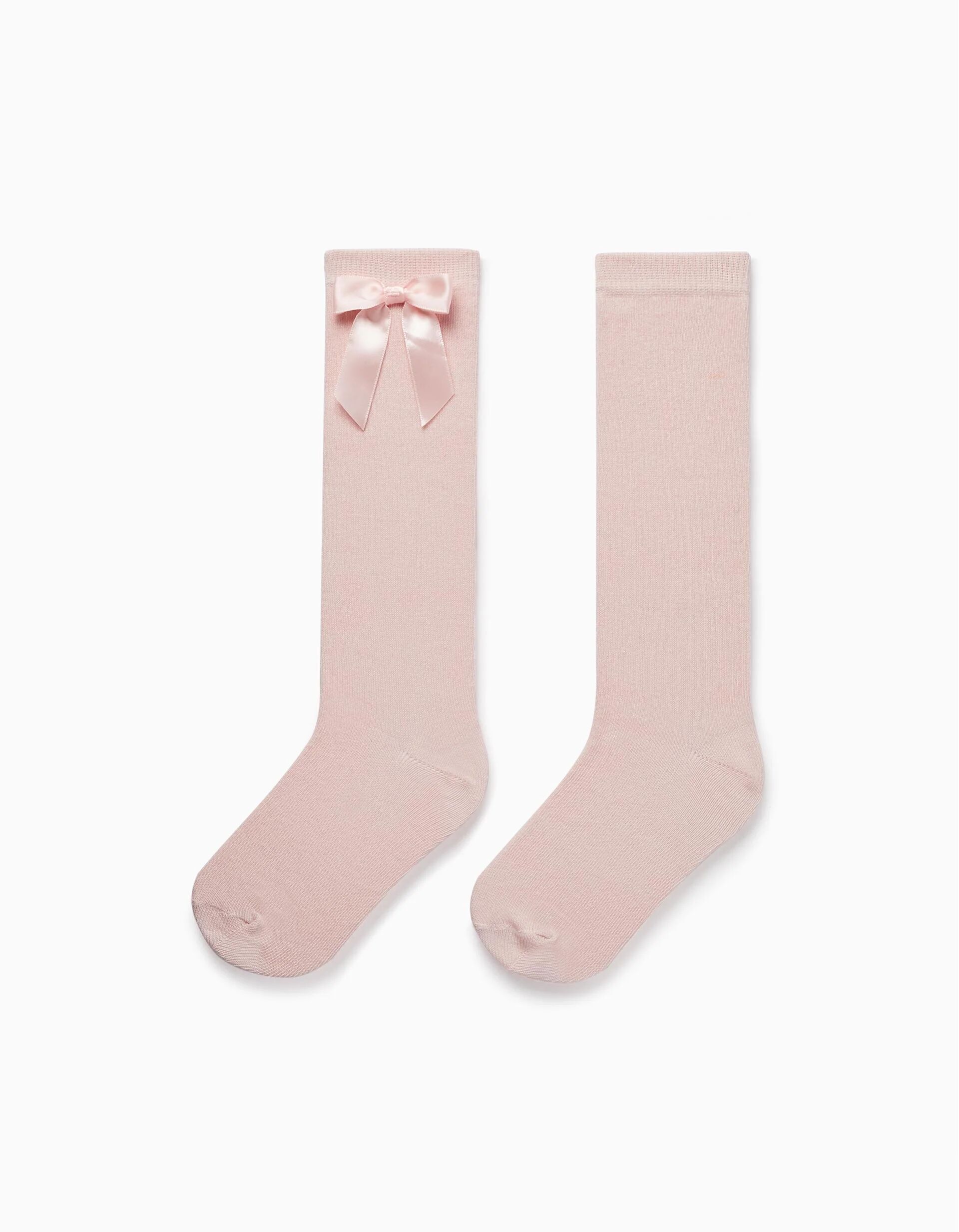 Chaussettes Hautes Avec Nœud