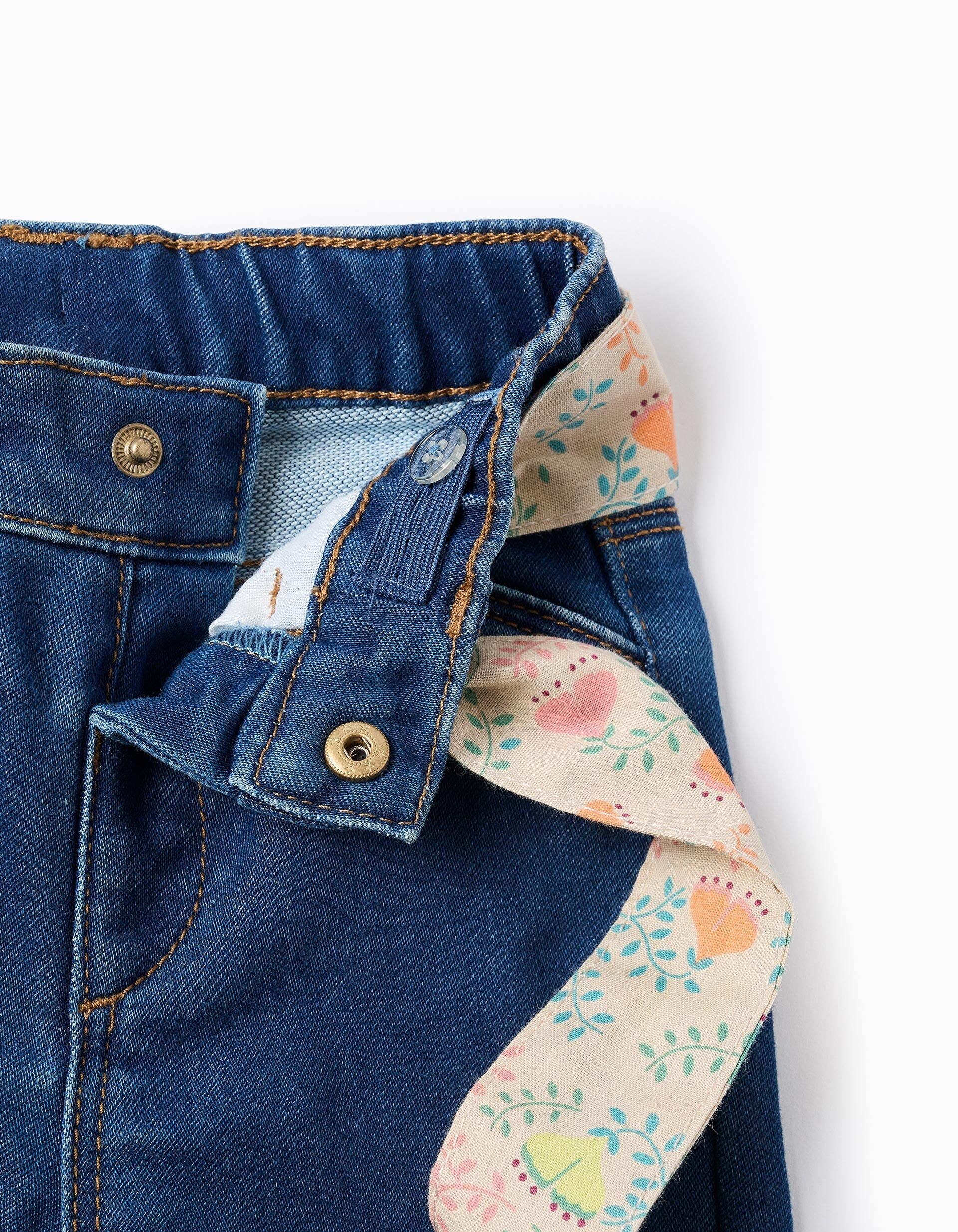 Jean Avec Ruban À Fleurs thumbnail 3