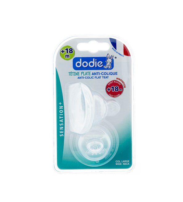 Tetine Plate Sensation+ Anti Colique D1 0-6m X2