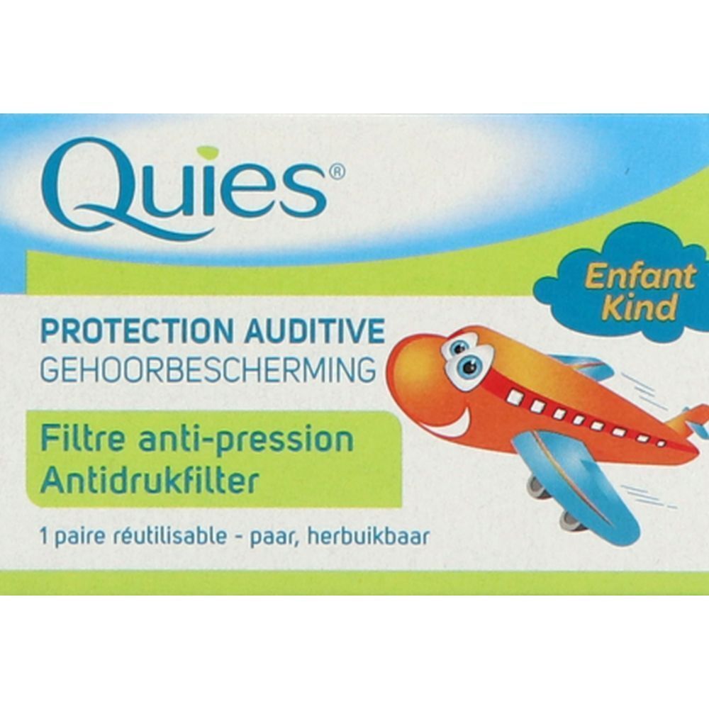 Protection Auditive Enfant Filtre Anti-pression Boite De 1