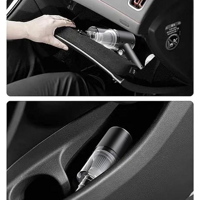Mini Aspirateur Sans Fil Rechargeable USB – Voiture Maison Et Bureau thumbnail 4