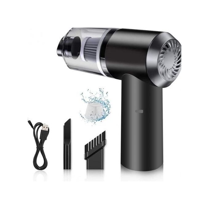 Mini Aspirateur Sans Fil Rechargeable USB – Voiture Maison Et Bureau thumbnail 2