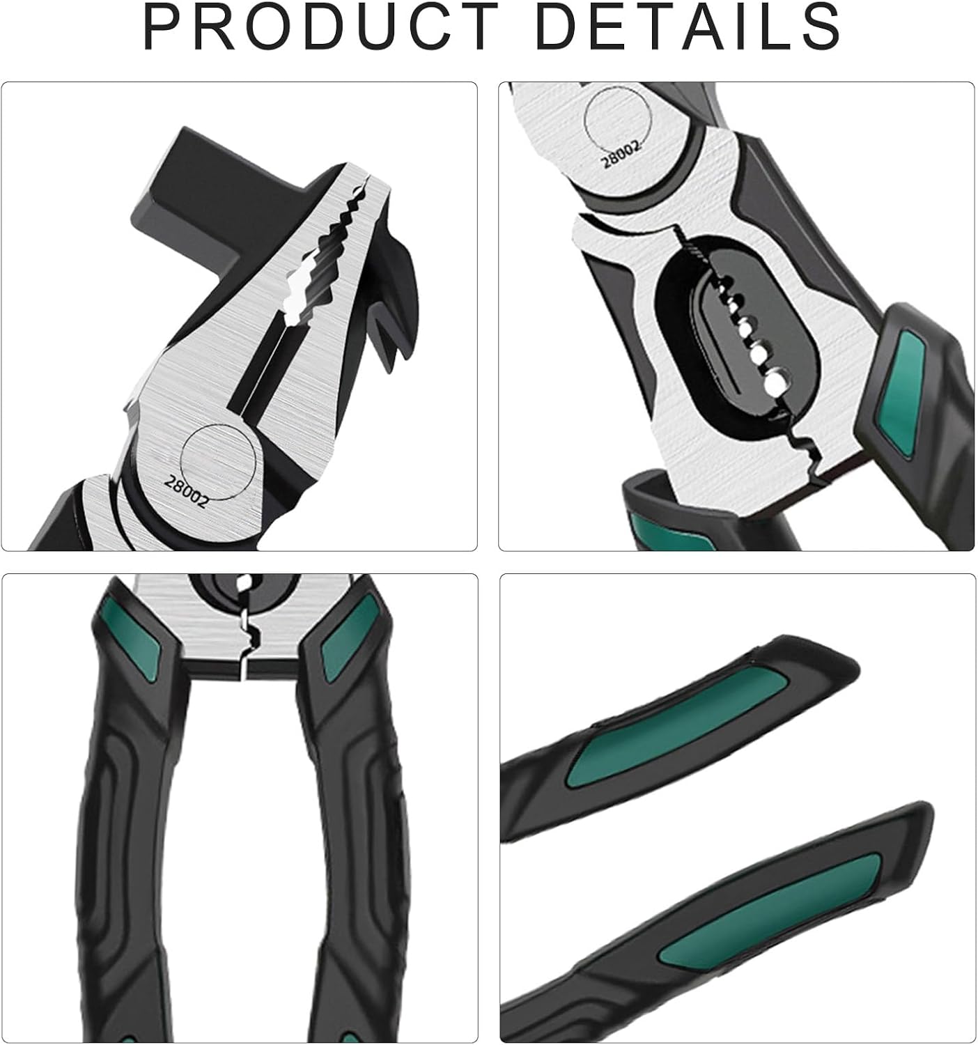 Pinces À Tête De Marteau, 23 Cm