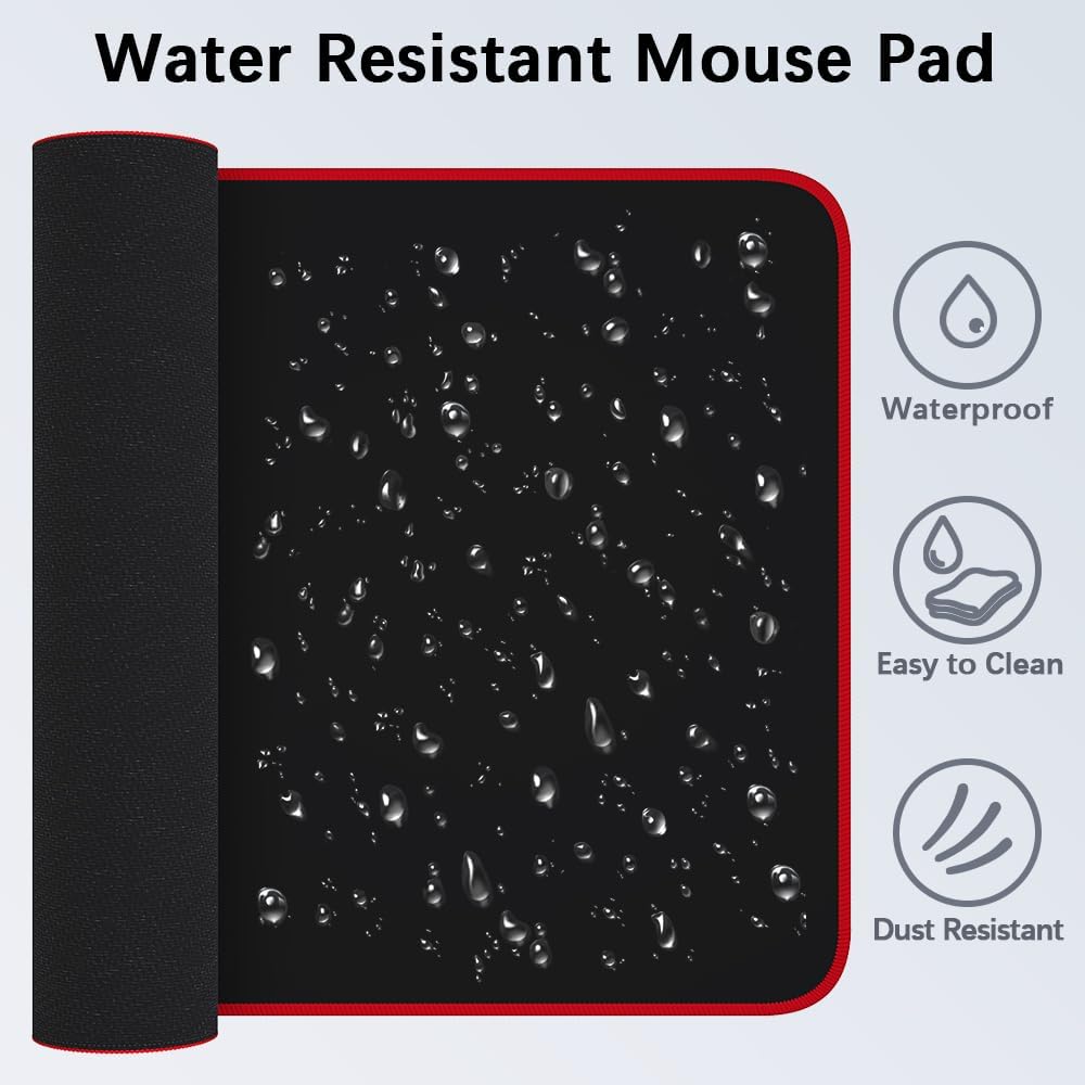 Tapis Gamer Géant 900 X 400 Mm – Idéal Pour Clavier Et Souris