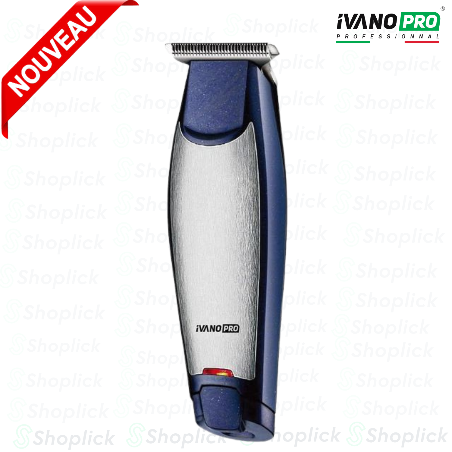 Tondeuse Professionnelle En Acier Inoxydable. Haute Précision, Rechargeable & Silencieuse 90 Min Ivo-5021 thumbnail 3