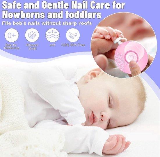 Lime À Ongles Électrique Pour Bébé – Couleur Aléatoire thumbnail 3