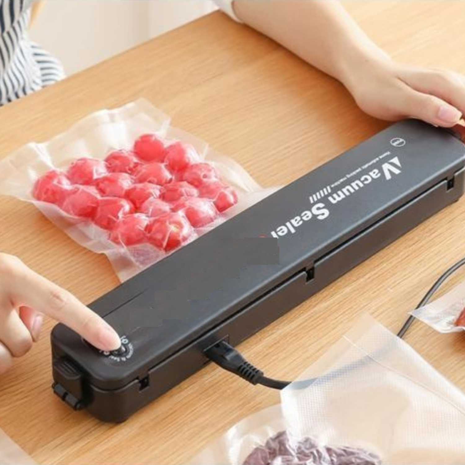 Machine De Mise Sous Vide Automatique Avec Écran – Conservation Optimale Des Aliments