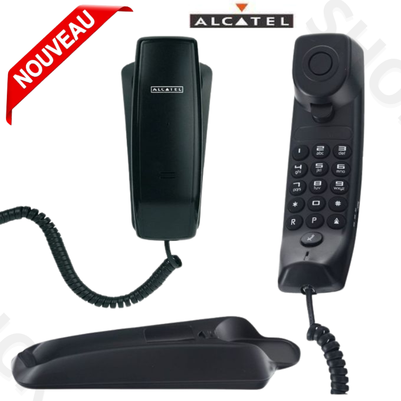 Téléphone Fixe Avec Fil Analogique Temporise 10 Business Posé Ou Accroché thumbnail 3