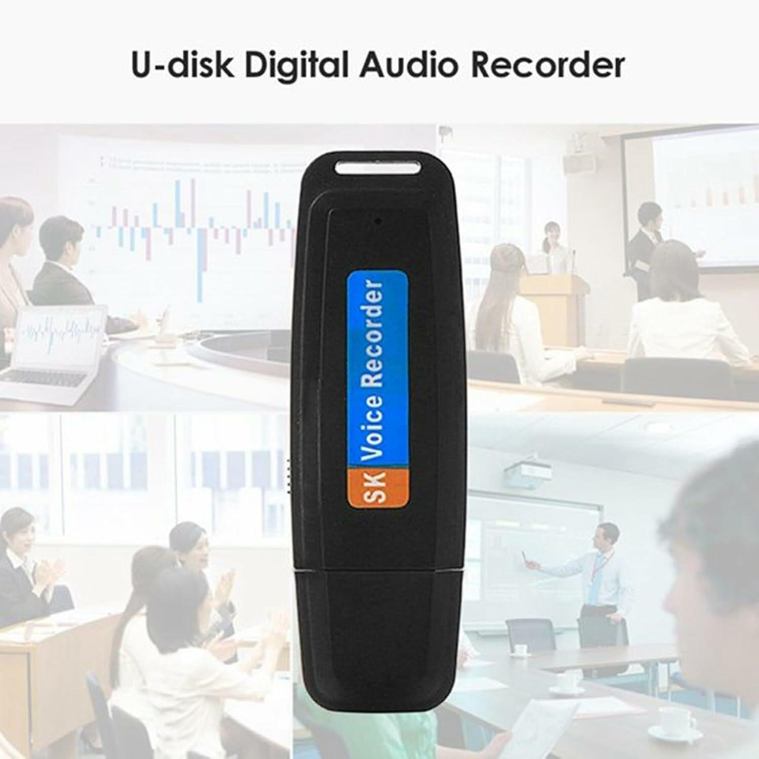 Mini Enregistreur Vocal Numérique Hd Rechargeable Par Usb