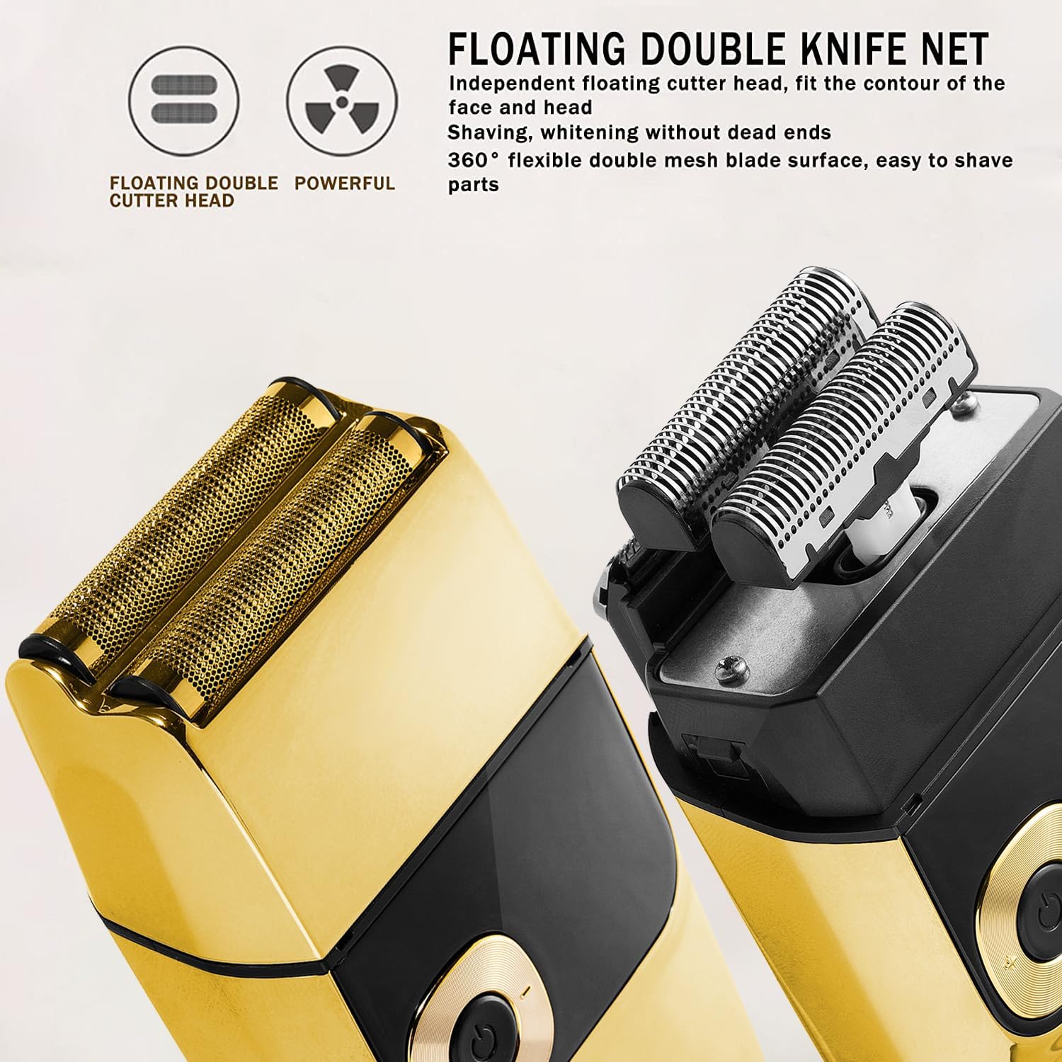 Rasoir Pour Hommes Avec Tondeuse De Précision , Tondeuse À Barbe