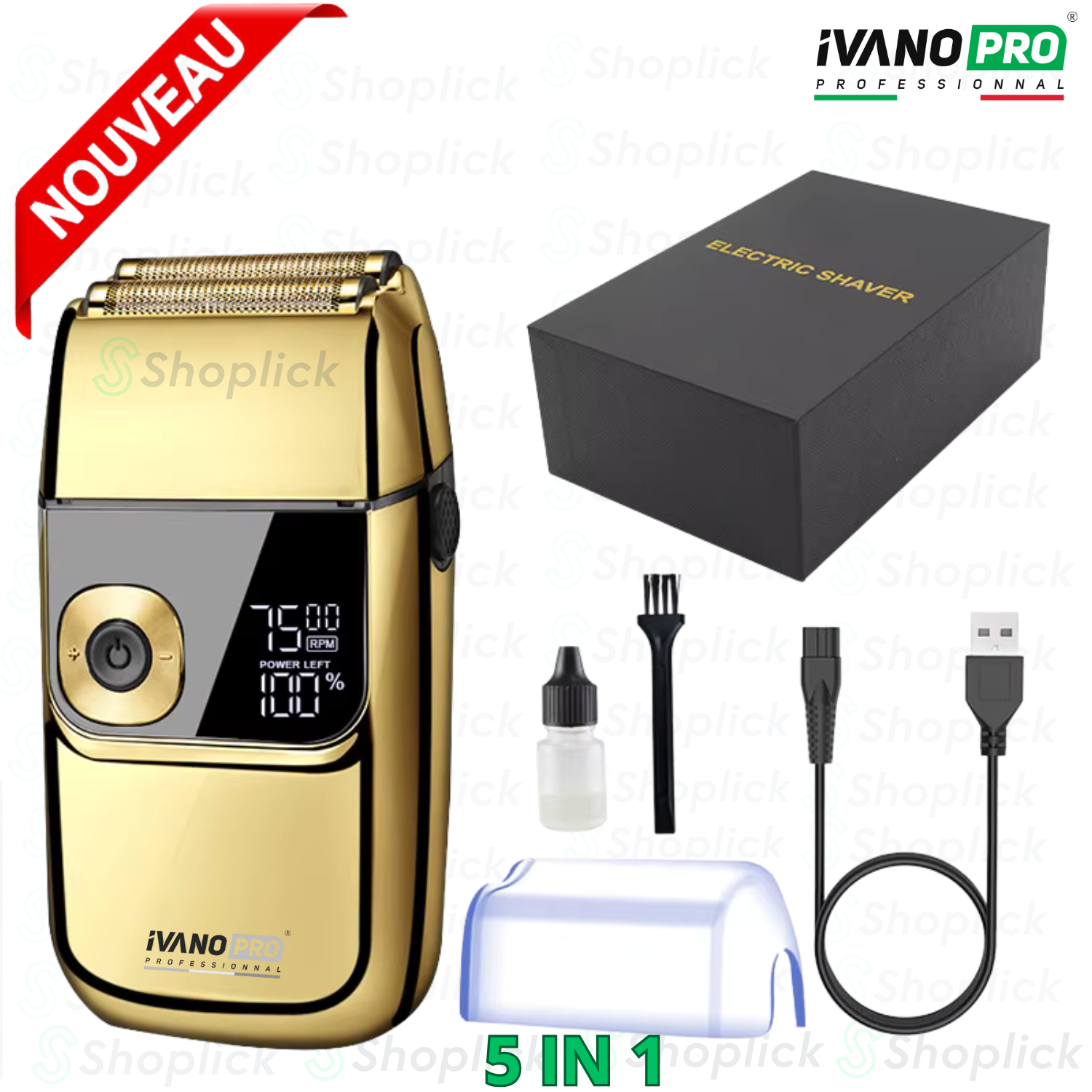 Rasoir Pour Hommes Avec Tondeuse De Précision , Tondeuse À Barbe