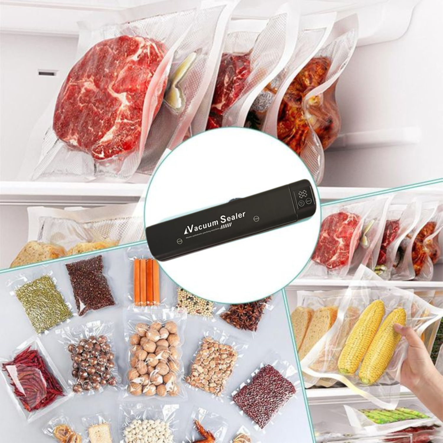 Appareil De Scellage Sous Vide Automatique Avec Écran Digital thumbnail 4