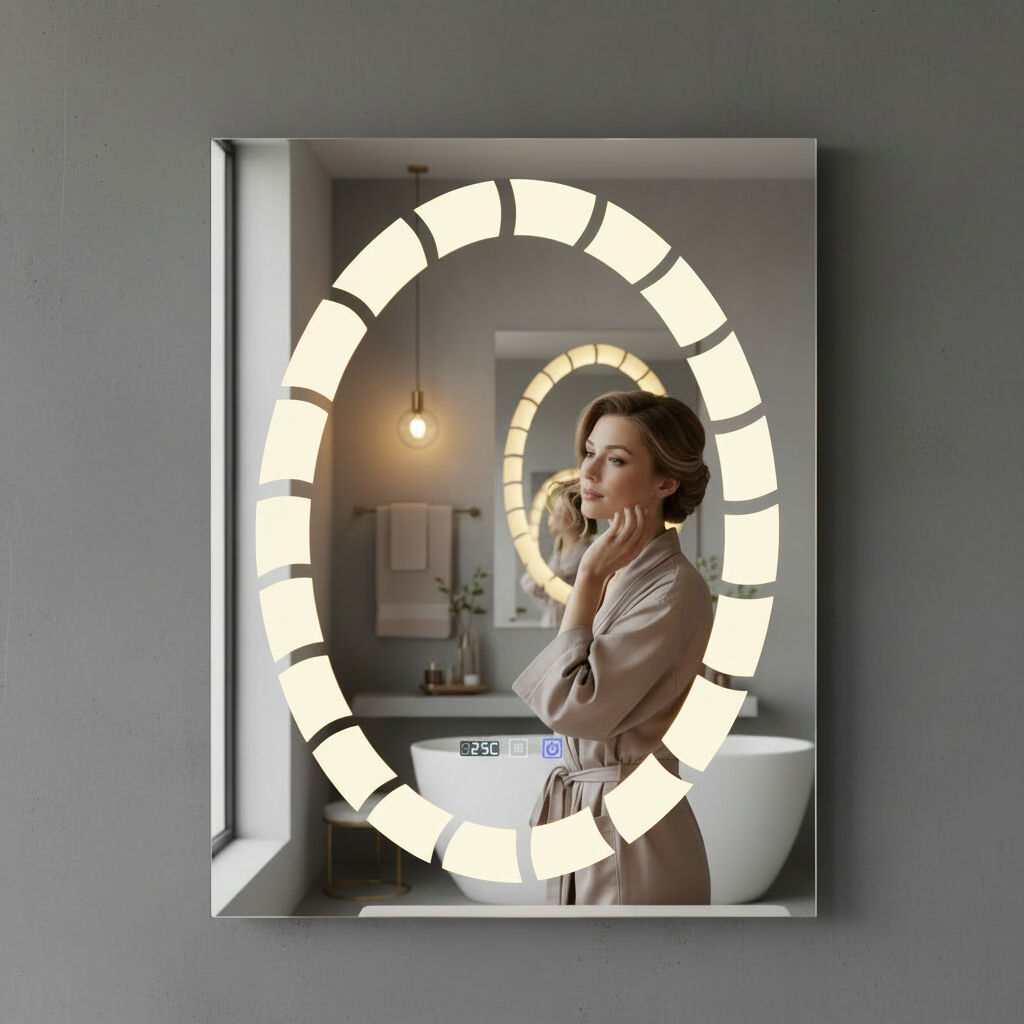 Miroir Mural Led – Lumière Blanche