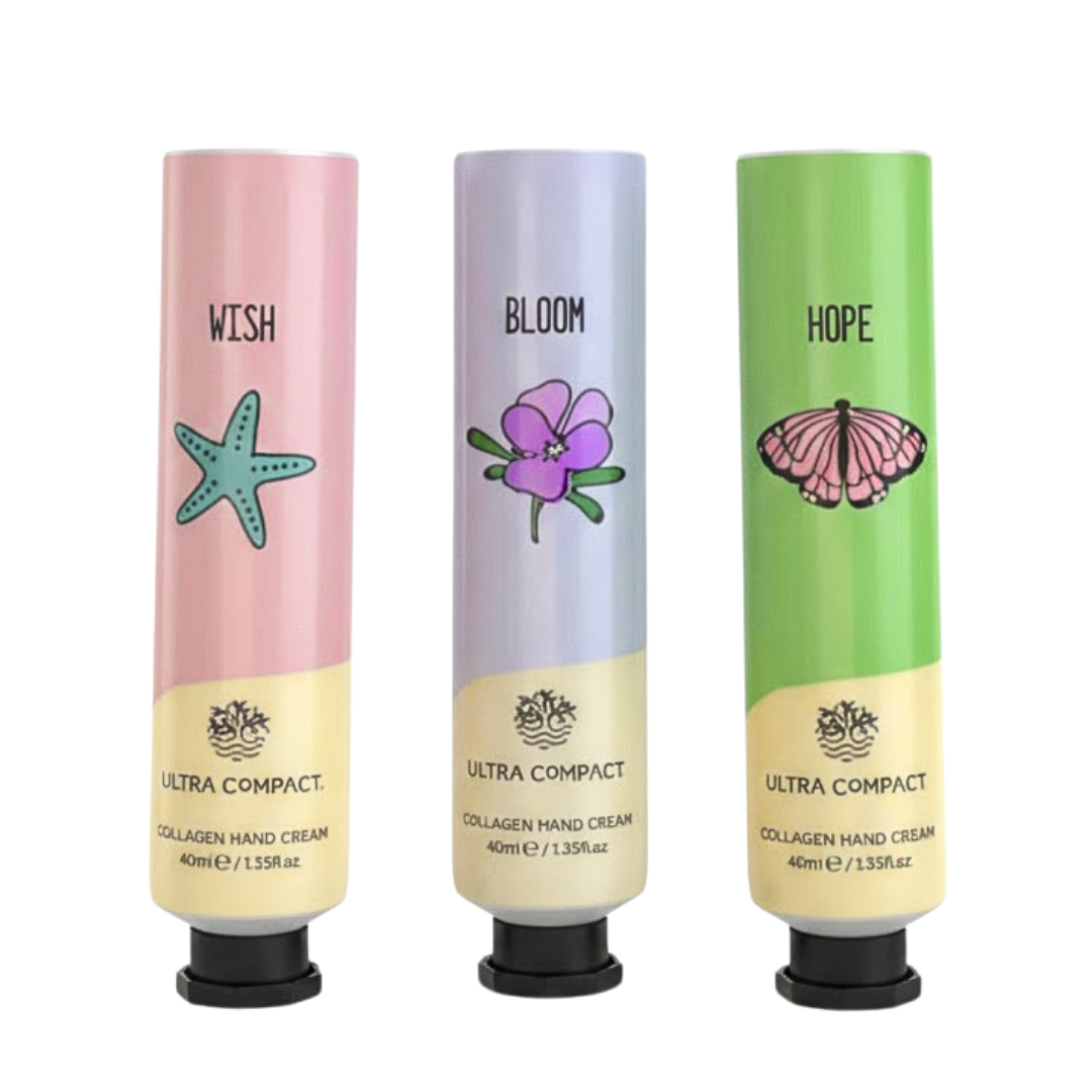 Pack Collagen Hand Cream 40ml X3 Wish - Bloom - Hope
