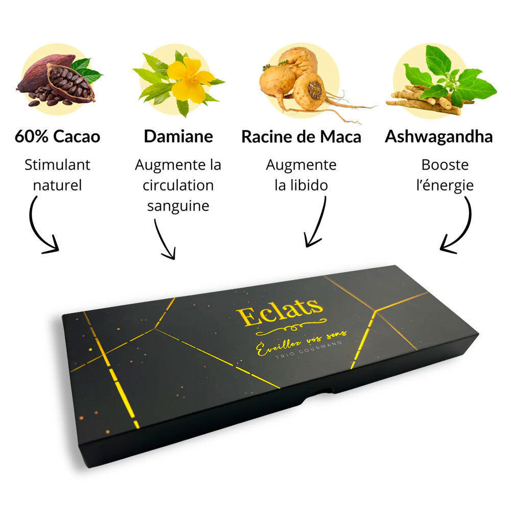 Chocolat Aphrodisiaque-éclat