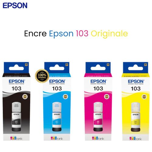 Bouteille D’encre Haute Qualité Pour Imprimantes Ecotank