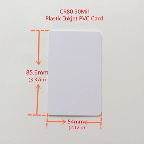 Pack 230 Carte Pvc Vierge Jet Dencre Pour Imprimante L8050, L805