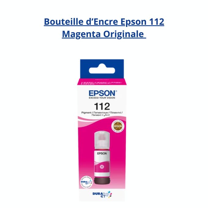 Bouteille D’encre 112 Originale (c13t06c34a)
