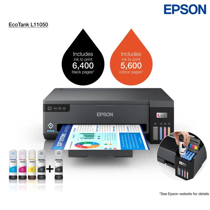 Ecotank L11050 Imprimante A3 À Réservoirs Rechargeables thumbnail 4