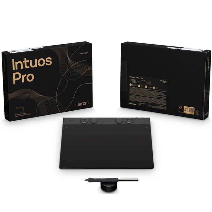 Tablette Graphique Pro Medium Avec Stylet Sans Batterie & Bluetooth Ptk670k0b