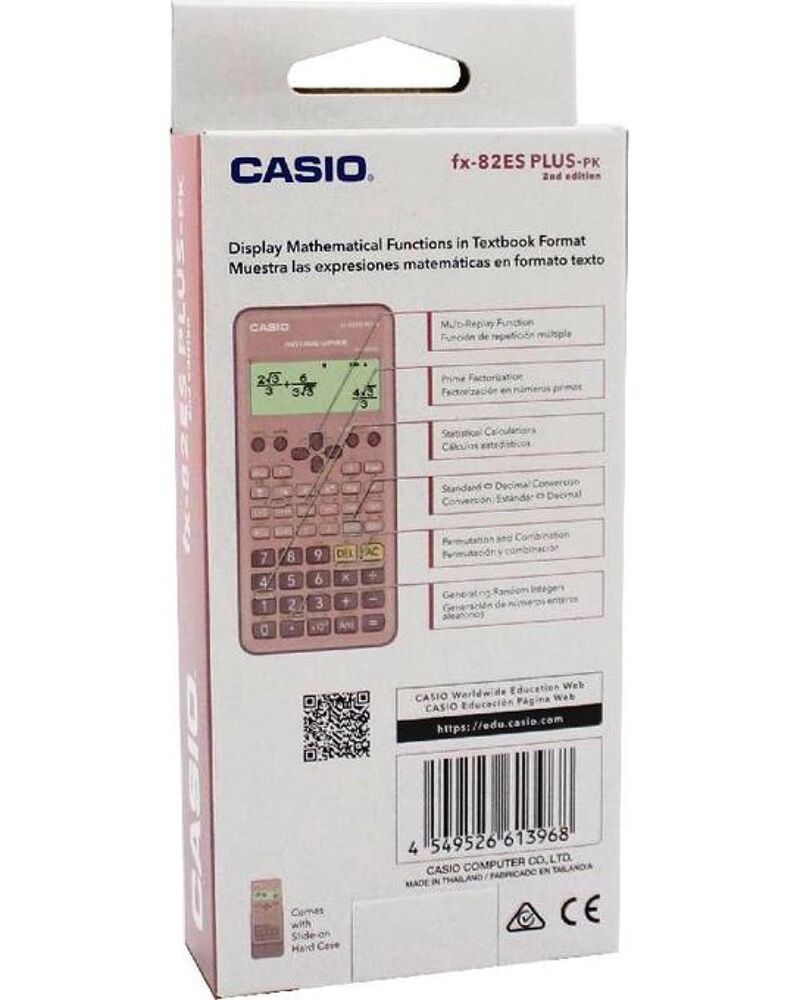 Calculatrice Originale Scientifique Fx-82es Plus 2nd Edition thumbnail 4