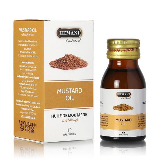 Huile De Moutarde 30ml Naturel 100%