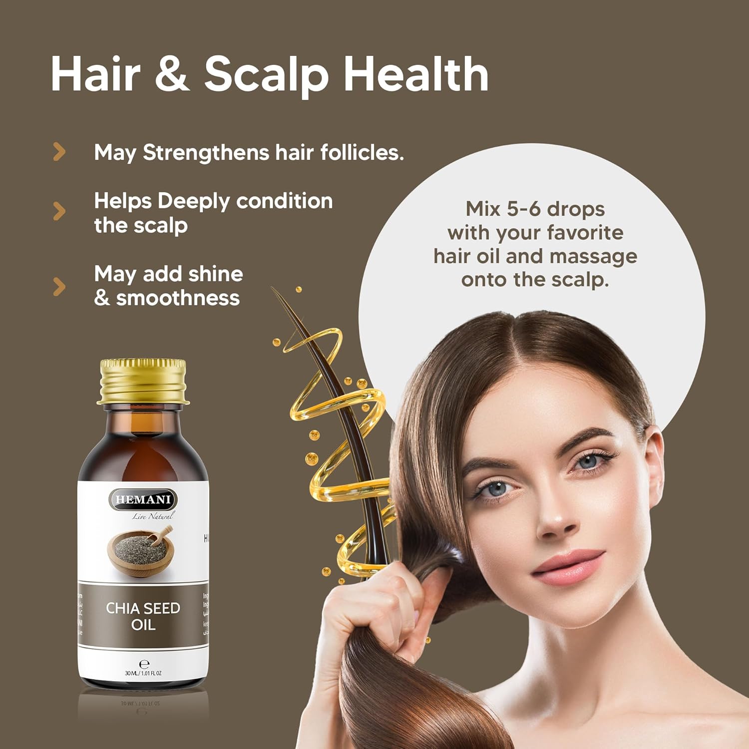 Huile De Graines De Chia 30 Ml