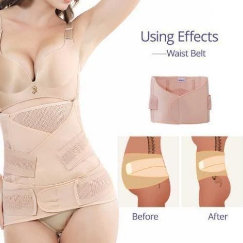 Système De Ceinture Postnatale Avec Triple Compression Pour Sculpter La Silhouette thumbnail 4
