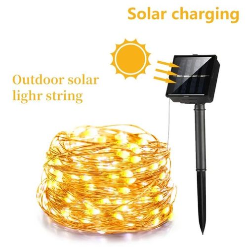 Lumières Led Solaire Pour Décoration Le Jardin, Lampes D'extérieur Étanche