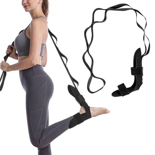 Sangle De Yoga Pour Étirements – Ceinture D’extension Avec Boucles Réglables