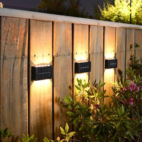 Applique Murale Solaire Led – 12 Led – Ip65 – Extérieur