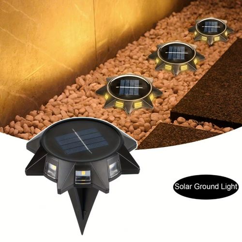 Lampes De Jardin Solaires Étanches Octogonales Pour L’extérieur thumbnail 4