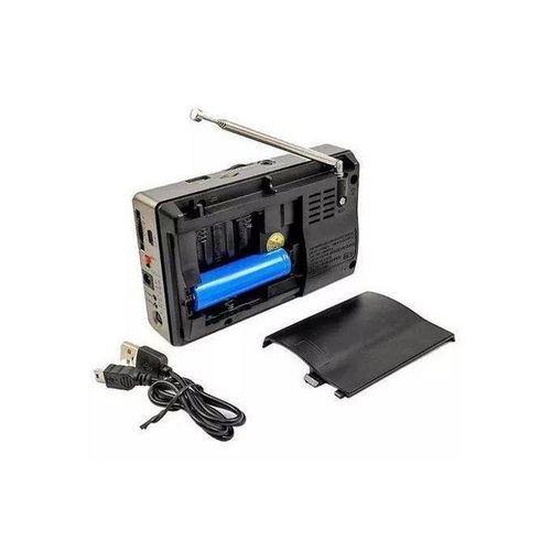 Radio Portable Fp-1781u – Am/fm/sw – 8 Bandes – Rechargeable thumbnail 3